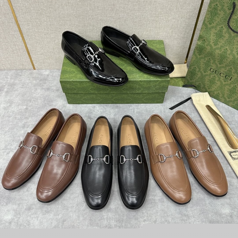 G*u*i leather shoes